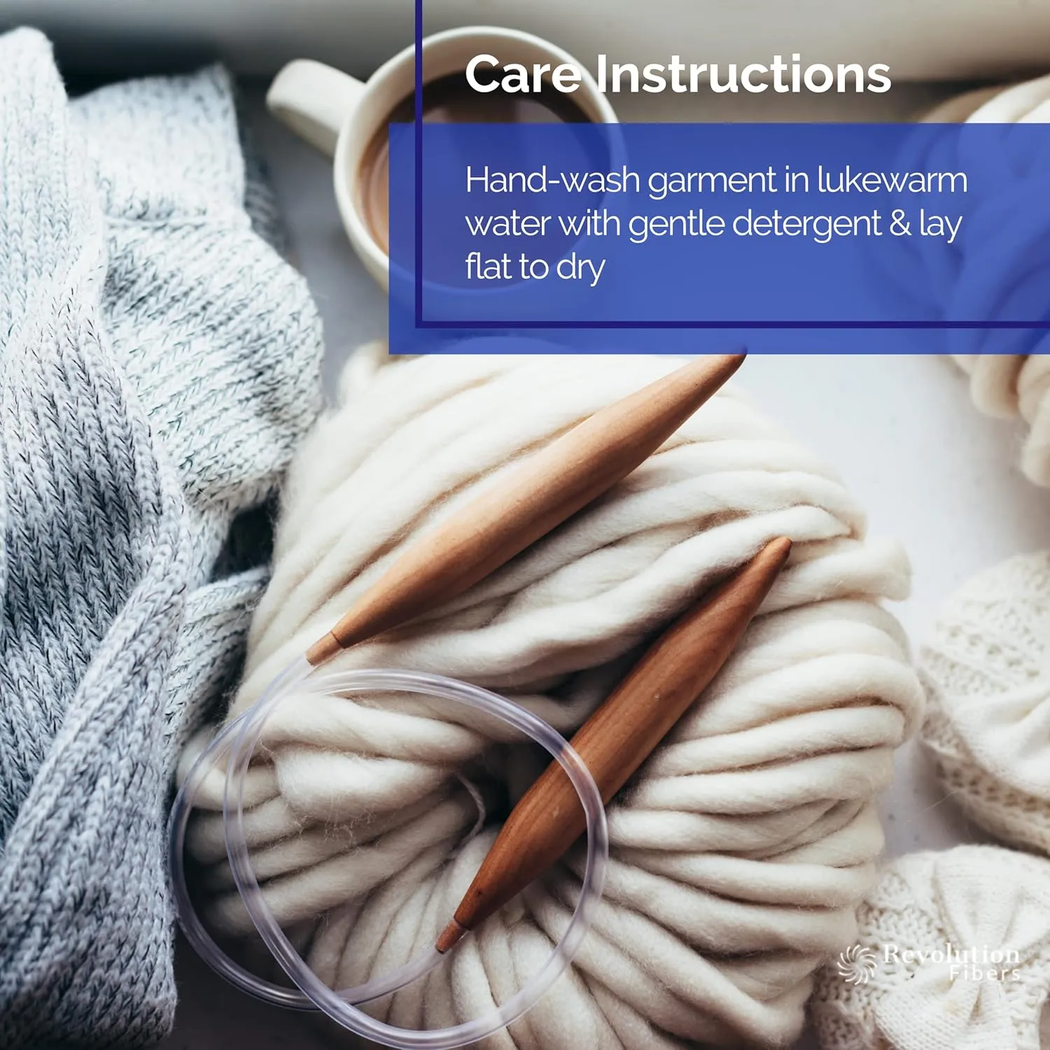 | Premium Super Bulky Merino Yarn | 100-Grams of 100% Wool Yarn Chunky Weight, Thick Wool Yarn for Knitting, Crochet, Baby Blanket, Dyed, Felting, Weaving, Dream Blue