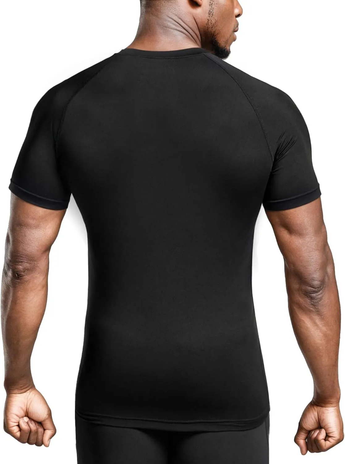 3 or 4 Pack Men's Compression Shirts Sleeveless/Long/Short Sleeve Rash Guard Athletic Undershirt Gear T Shirt for Sports