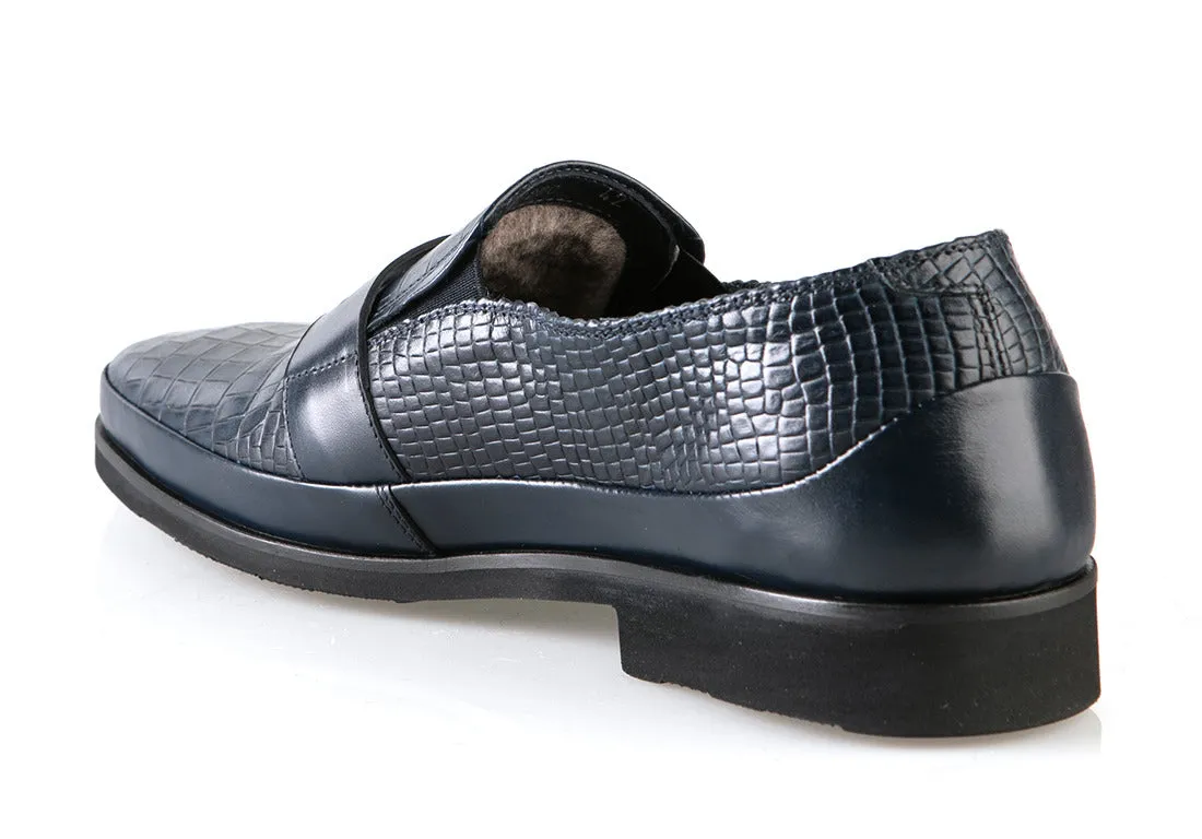 6453 Good Man Shoes / Blue