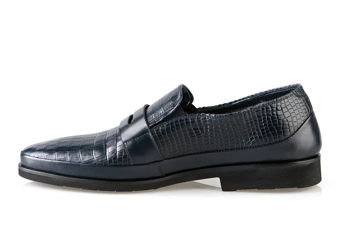 6453 Good Man Shoes / Blue