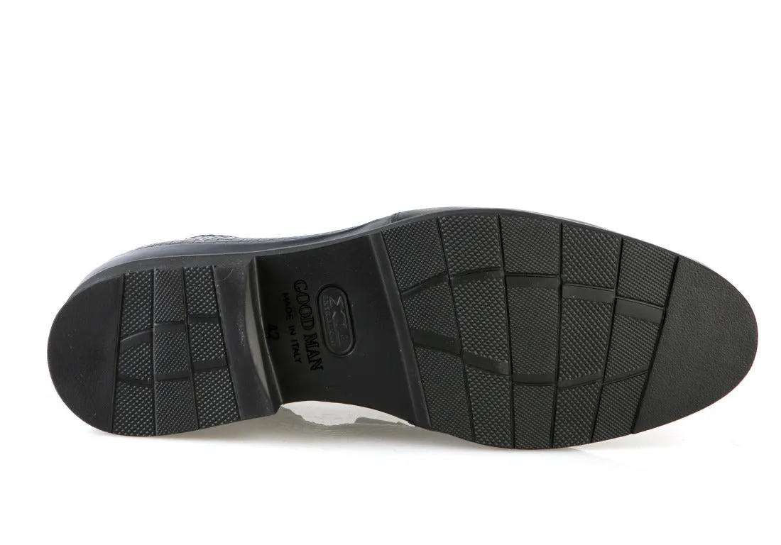 6453 Good Man Shoes / Blue
