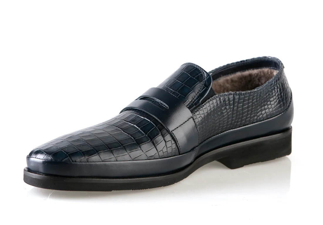 6453 Good Man Shoes / Blue