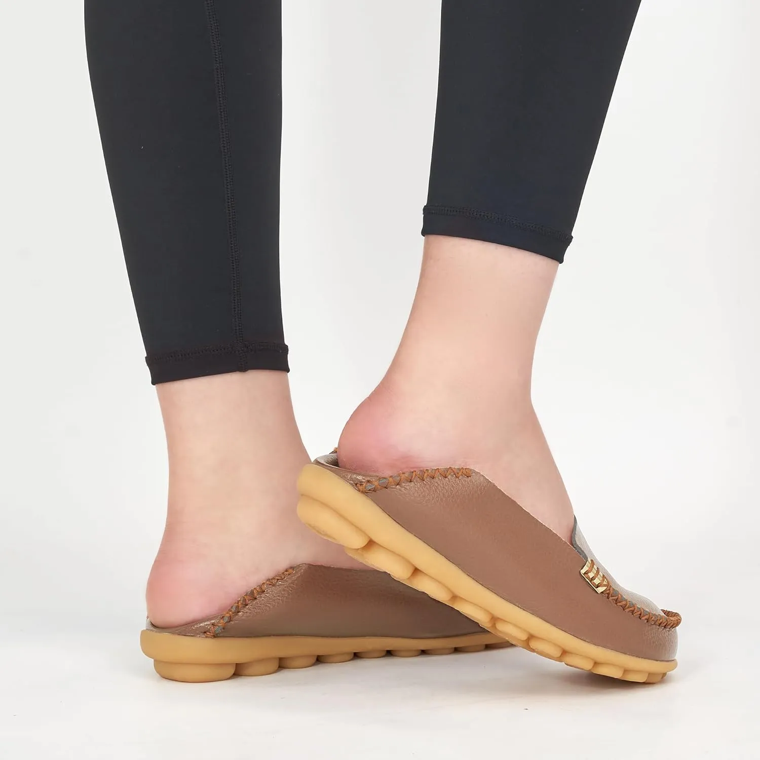 Ablanczoom Womens Loafers Flats Shoes: Comfort Round Toe Slip on Soft Moccasins Dressy Loafer for Driving Walking
