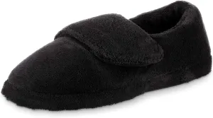 Acorn Men's Adjustable Wrap Slippers, Warm and Cozy Therapeutic Support for Arthritis, Swollen feet, or Diabetic Footwear