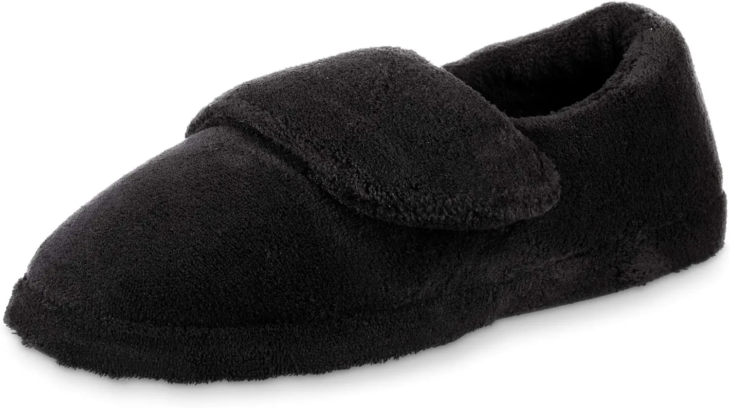Acorn Men's Adjustable Wrap Slippers, Warm and Cozy Therapeutic Support for Arthritis, Swollen feet, or Diabetic Footwear