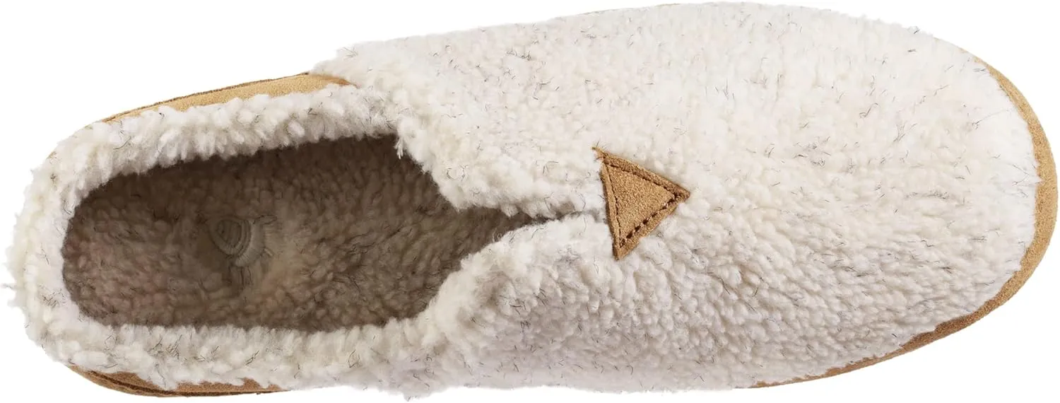 Acorn Men's Recycled Callum Hoodback Slipper with Indoor/Outdoor Sole, Berber Upper and Lining