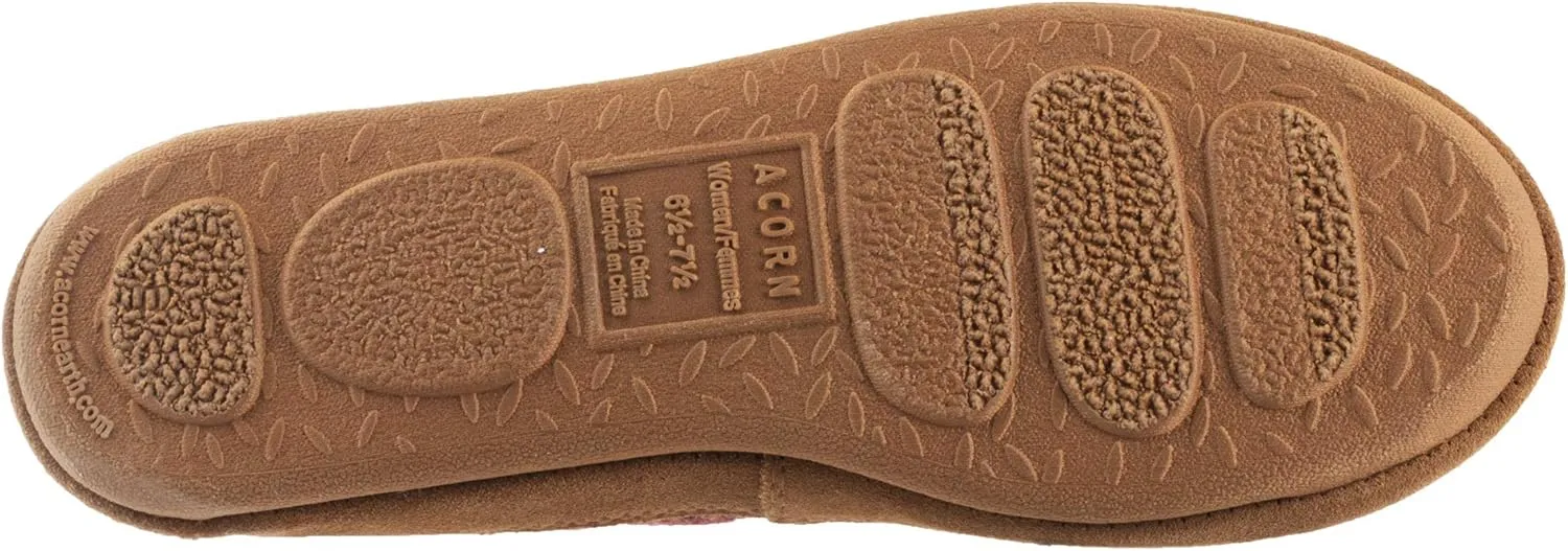 Acorn Women's Lightweight Bristol Loafer with Tweed Upper and Ultralight Cloud Cushioning Slipper