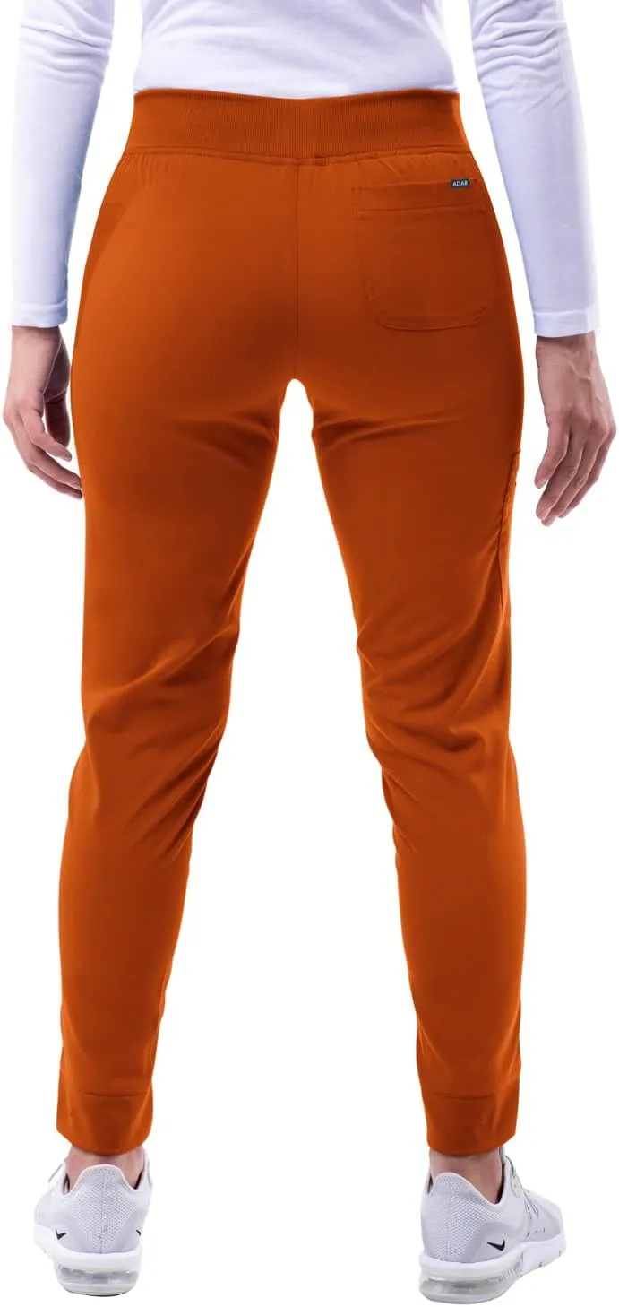 Adar Pro Scrubs for Women - Ultimate Yoga Jogger Scrub Pants