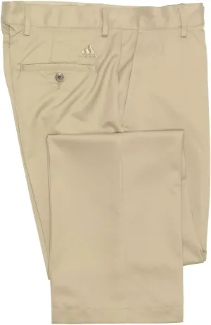 Adidas 2012/13 Men's Flat Front Tech Pant (Khaki - 40 X 30)