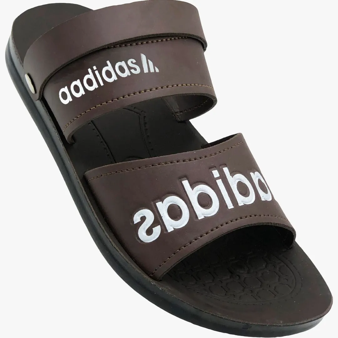 Adidas Adaptation Men's PU Slipper   Sandal - C-11 (Brown)