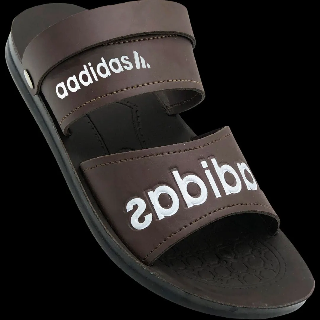 Adidas Adaptation Men's PU Slipper   Sandal - C-11 (Brown)