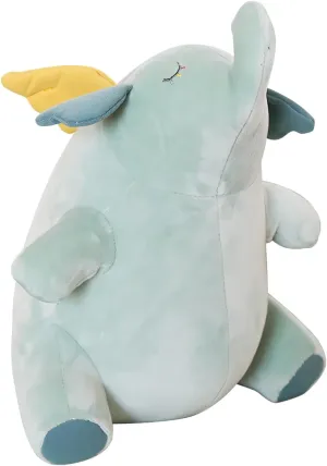 Adorable Elephant Stuffed Animal 13", Soft Huggable Plush Cute Pillow,Perfect Elephant Plush Toy Gift for Kids and Adults