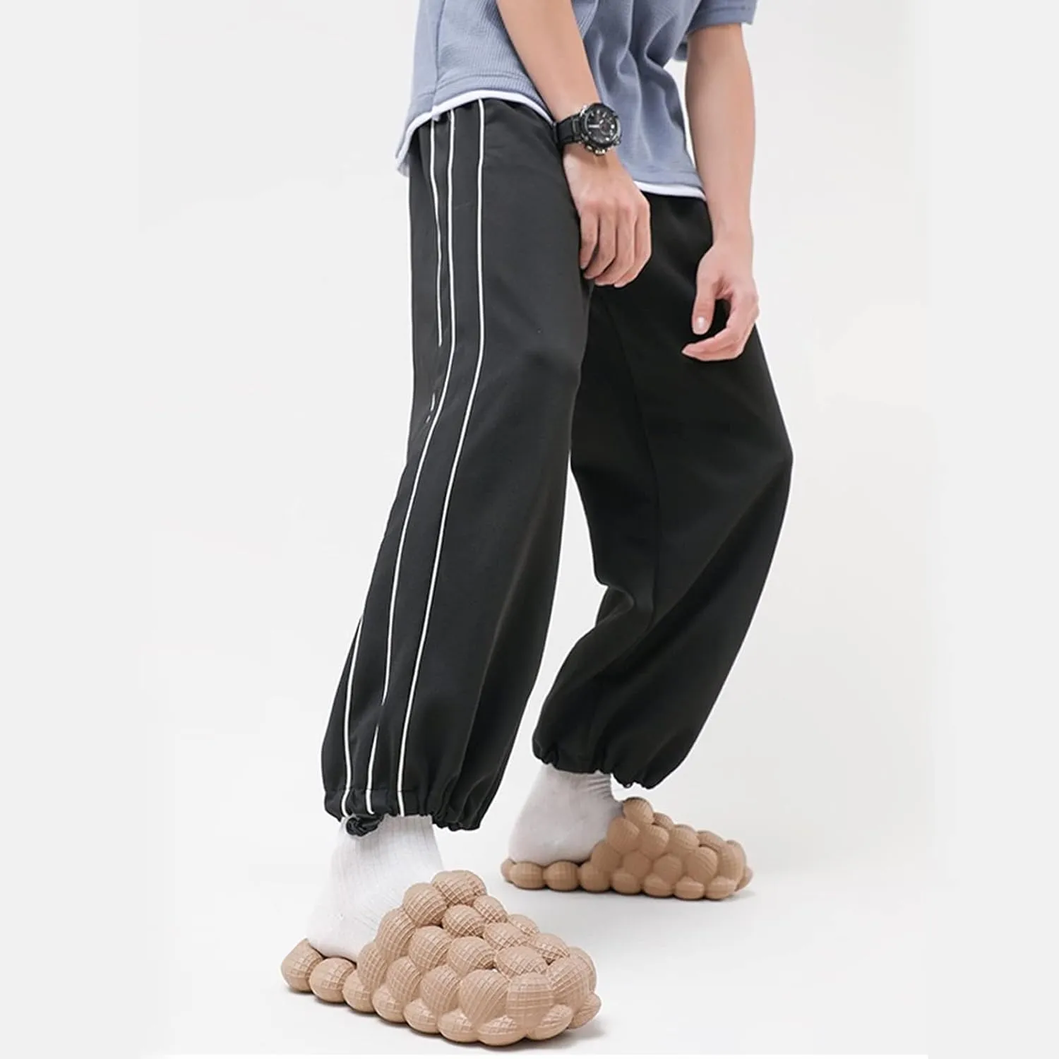 Afellicy Massage Bubble Slides for Women and Men,Funny Golf Spa Slippers Indoor and Outdoor Non-Slip Bath Shower Shoes Bedroom House Gym Basketball Slides Pillow Sandals Breathe Slipper
