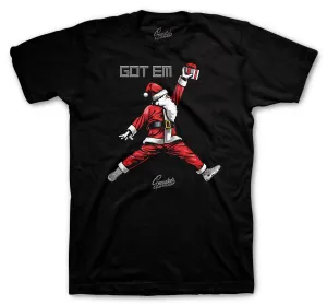 Air Santa T-Shirt - Retro 11 Cool Grey