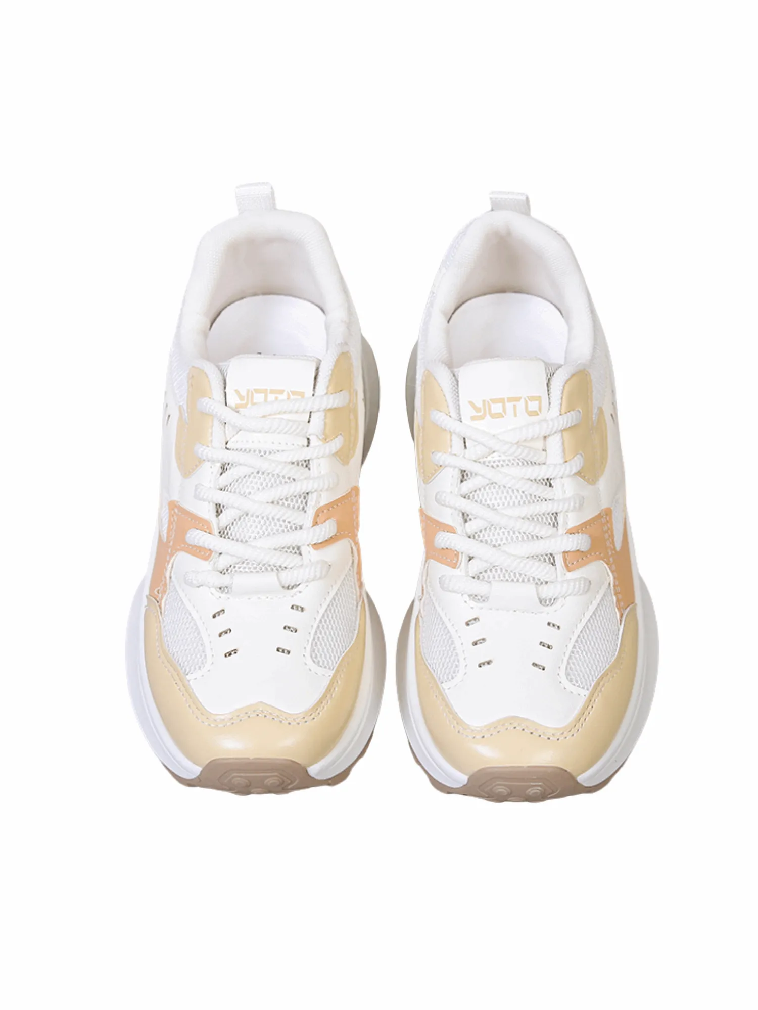 AirStride Zephyr Lace-up Sneakers-Beige