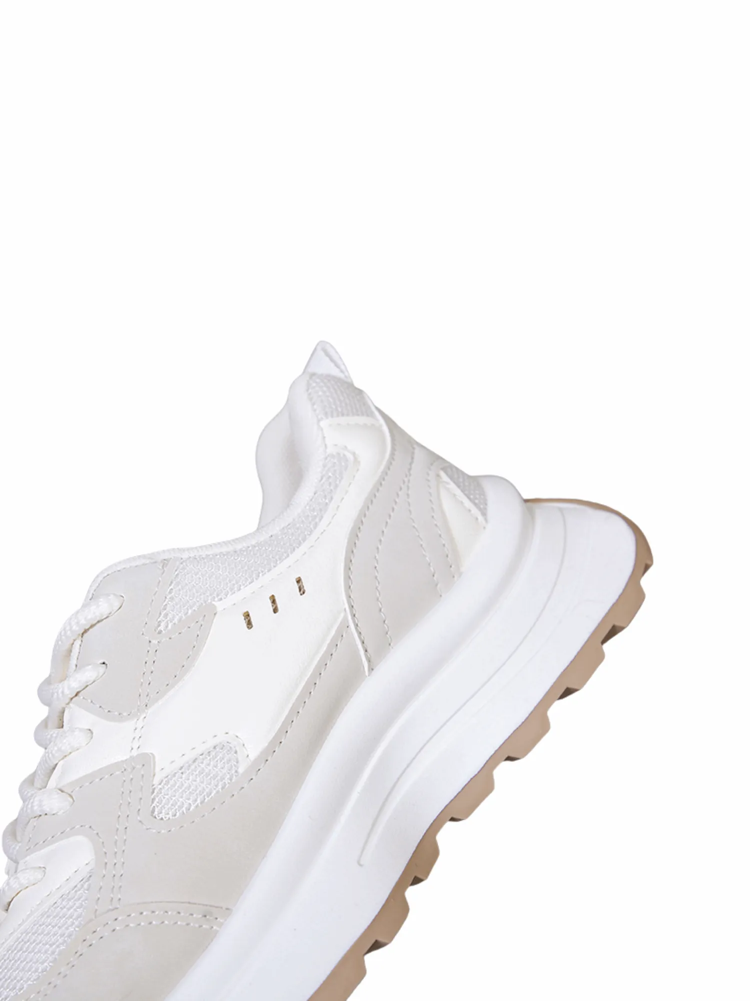 AirStride Zephyr Lace-up Sneakers-Beige