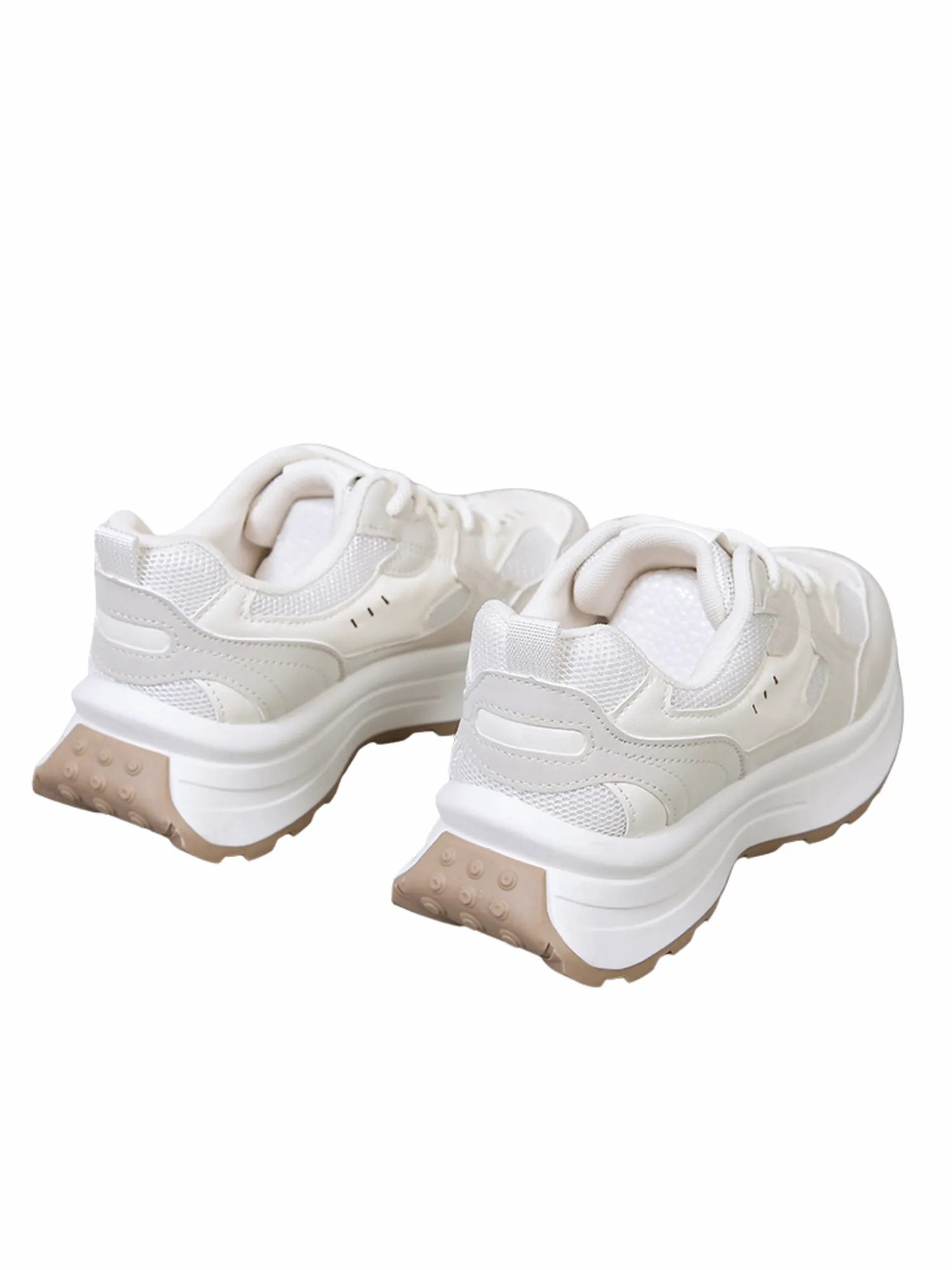 AirStride Zephyr Lace-up Sneakers-Beige