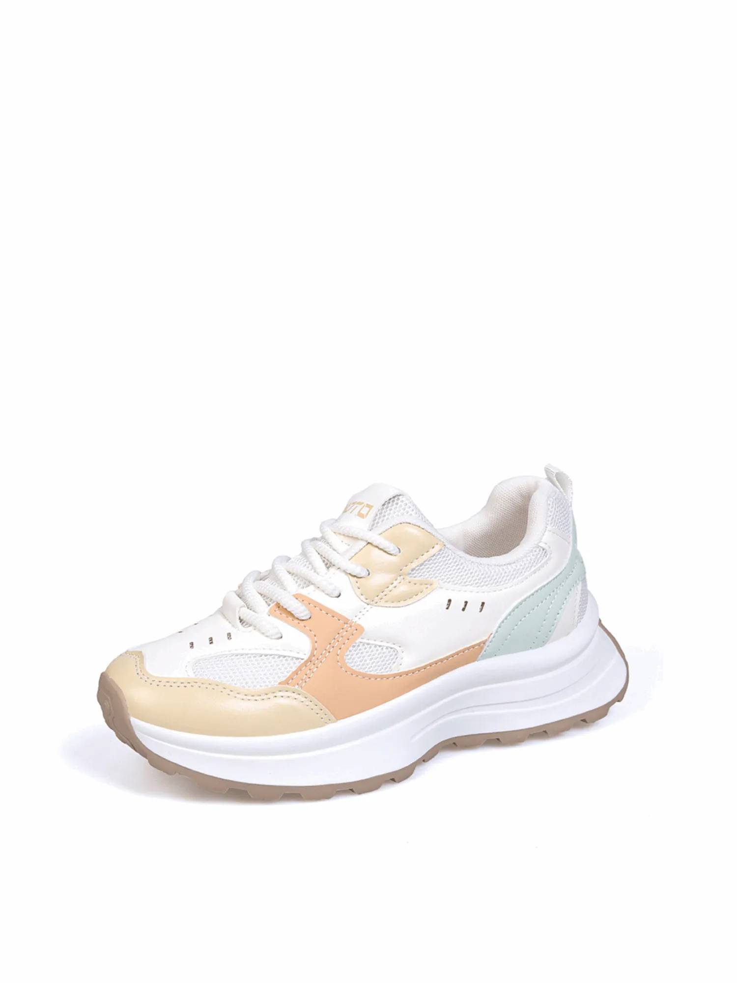 AirStride Zephyr Lace-up Sneakers-Beige