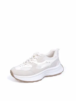 AirStride Zephyr Lace-up Sneakers-Beige