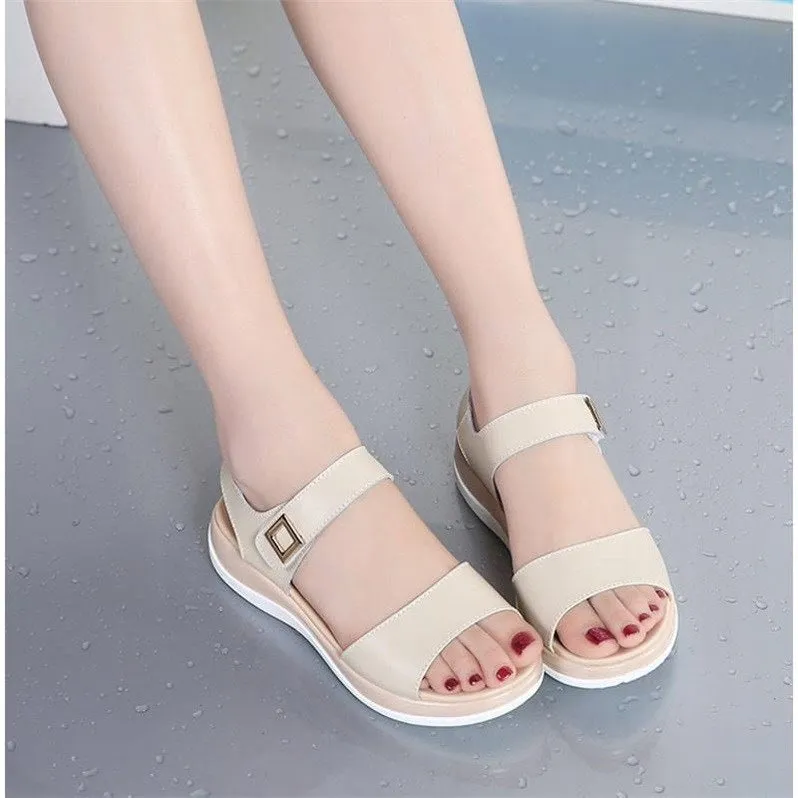 All-match flat soft sandals
