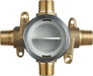 American Standard RU101 Flash Shower Rough-in Valve with Universal Inlets and Outlets, Unfinished