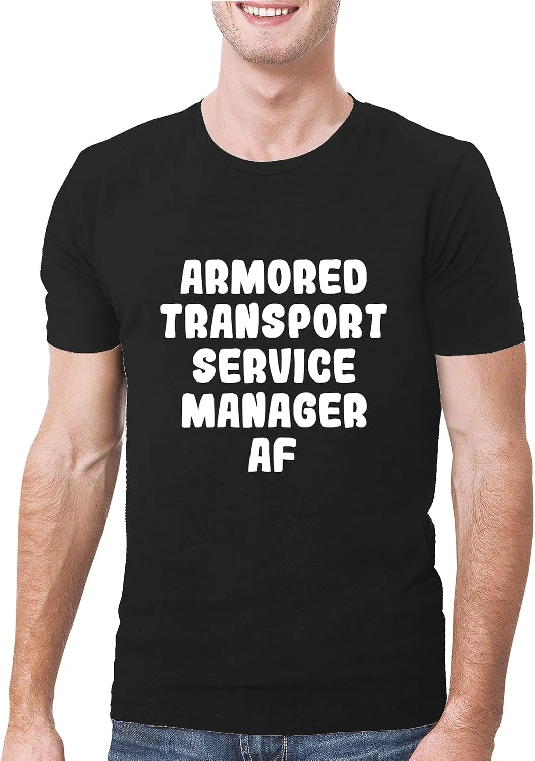 Armored Transport Service Manager AF - A Soft & Comfortable Men's T-Shirt