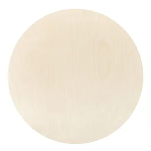 Baltic Birch Plywood Circles 18 inch Unfinished Wood Sheets 0,12 inch Thick Wood Rounds Pack of 1 Natural Wood Board Wood Circles for Bulding Crafts Burning Painting Laser Hobby DIY Projects