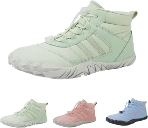 Barefoot Shoes Women Men, Winter Warm Comfortable Non-Slip Barefoot BootsWide Toe Box Winter Hiking Boots