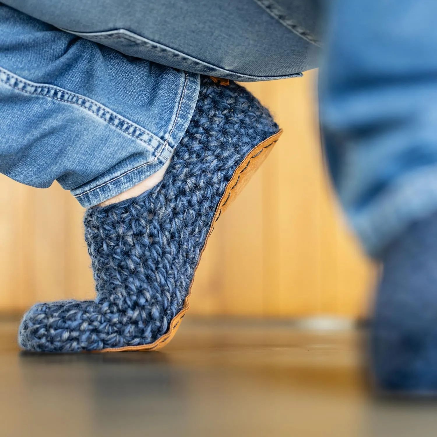 Barefoot Wool Slippers for Men and Women