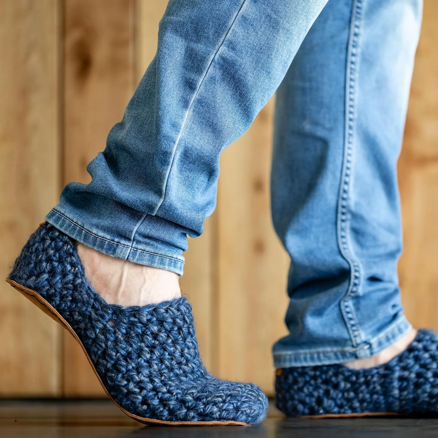 Barefoot Wool Slippers for Men and Women