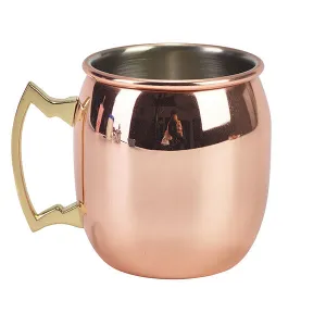 Barrel Mug, poignée or - 40cl