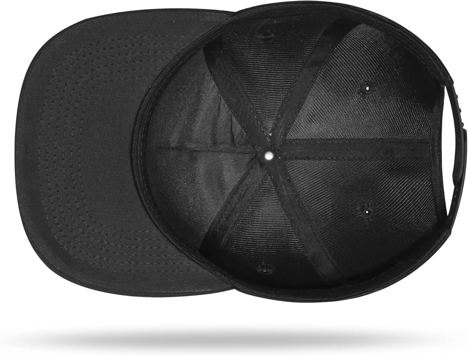 Baseball Cap, Snapback Trucker Hat for Men & Women with American Flag and Adjustable, Breathable Mesh, Flat Bill Hats