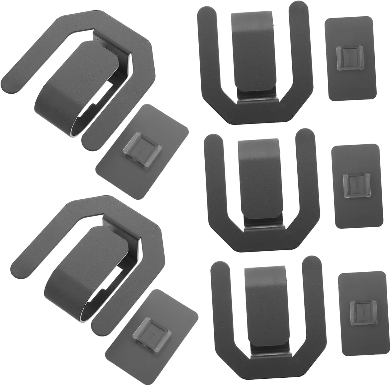 Bathroom Holder Set 5pcs Slipper Storage -Mounted No Drilling Carbon Steel Elegant Design