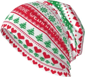 Beanie Hat Knitted Cap for Men Women,Thin Warm Knit Slouchy Cancer Hat Ski Cap Winter Warm Hip Hop Soft Skull Cap