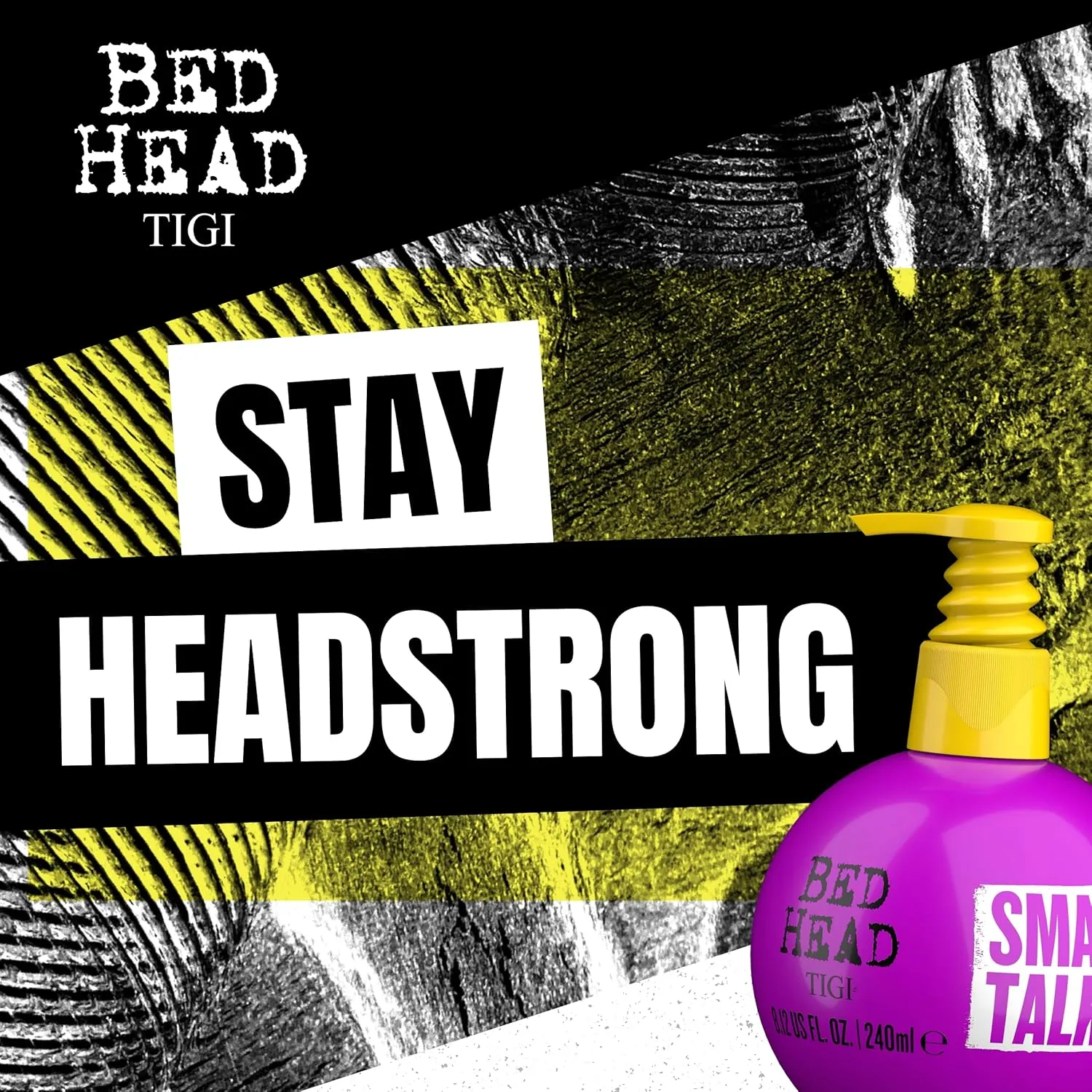 BED HEAD by TIGI Small Talk MINI 3-in-1 Thicking Cream 4.2 Oz (Pack of 2), Purple