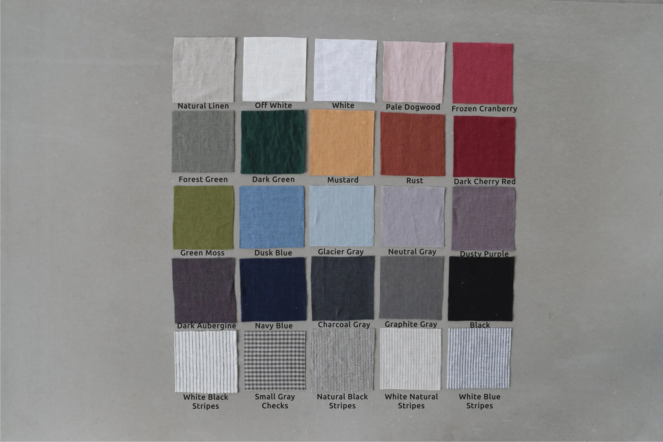 Black Linen Fitted Sheet