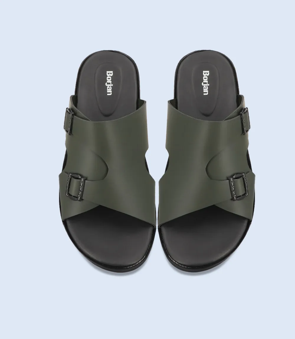 BM5620-GREEN-Men Slipper