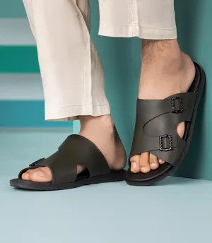 BM5620-GREEN-Men Slipper