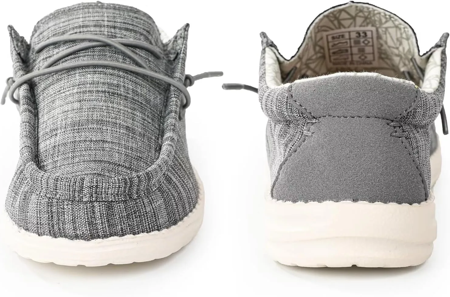Boys & Girls Slip-on Casual Loafer Kids Canvas Sneakers Toddler Walking Shoes Comfortable & Lightweight (Toddler/Little Kid)