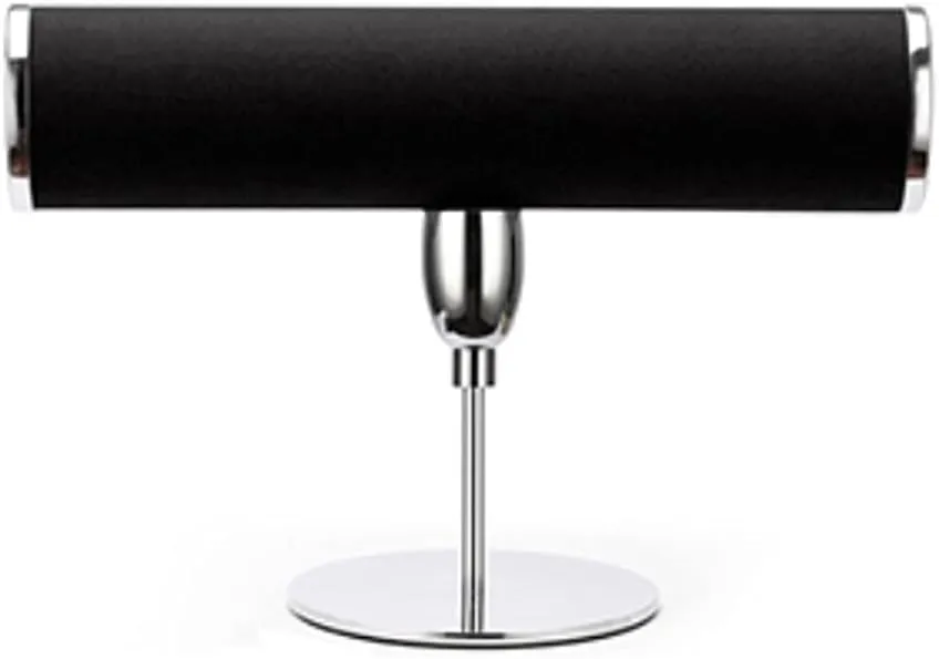 Bracelet and Necklace Display Stand Metal Wind Display Props Display Bracelet Watch Jewelry Storage Rack (Color : Black, Size : Scode) (Black Scode)