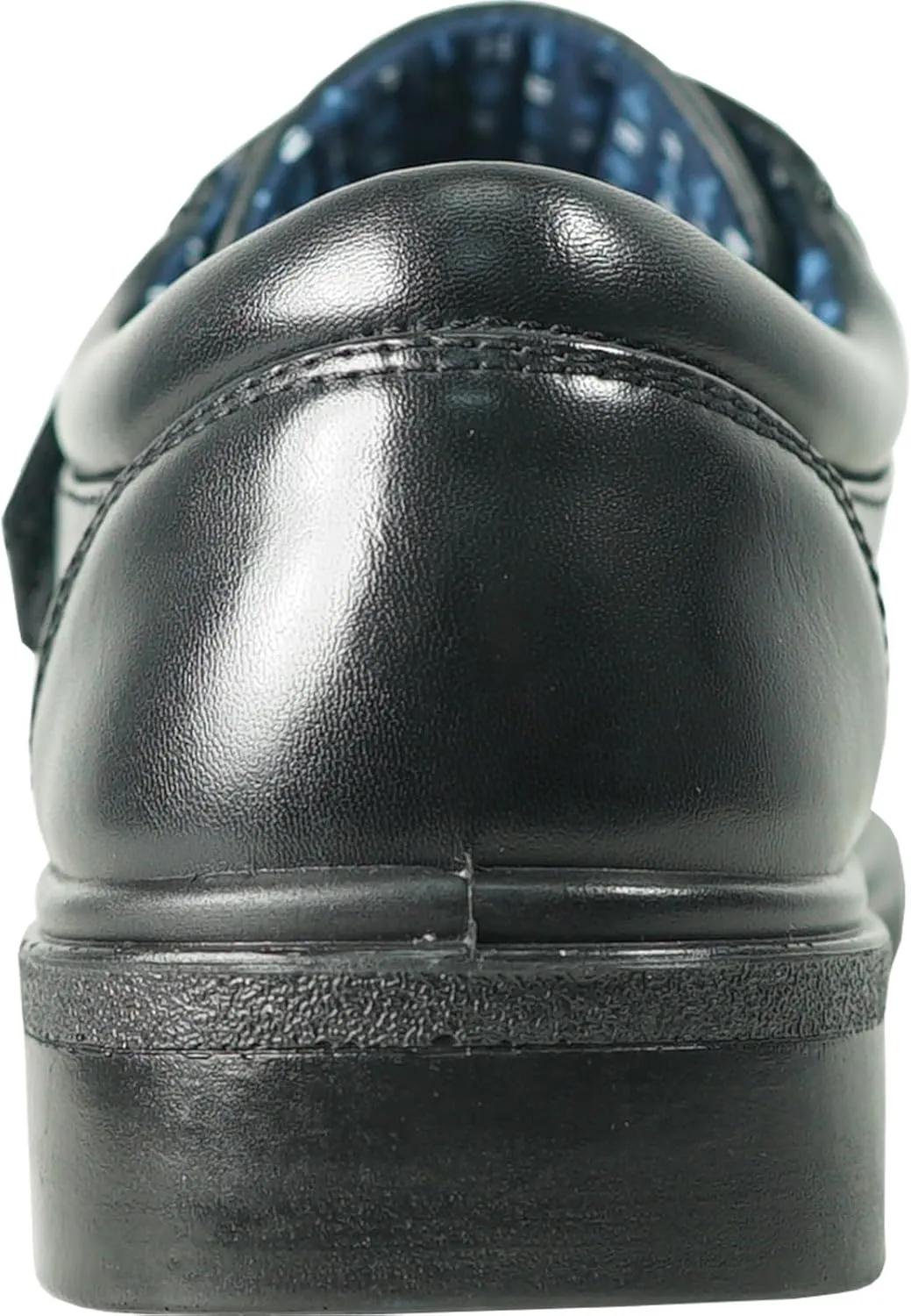 bravo! Boy Classic Slip-on Loafer and Lace-up Oxford William Kid Dress Shoe School Uniform with Removable Insole and Square Toe Black Brown Black Patent
