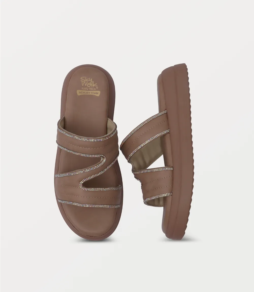 BW10385-PINK-Women Comfort Slipper