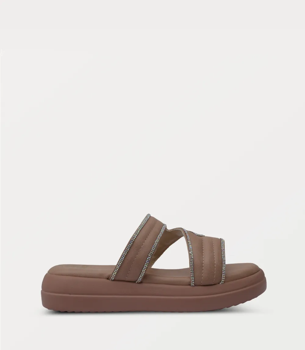 BW10385-PINK-Women Comfort Slipper