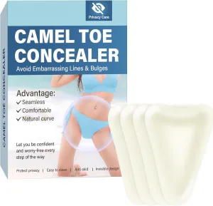 Camel Toe Concealer, Reusable Camel Toe Hider, Silicone Cameltoe Concealer, Camel Toe Preventer, Traceless & Invisible Camel Toe Stopper, Camel Toe Underwear Cover for Bikini, Swimsuit