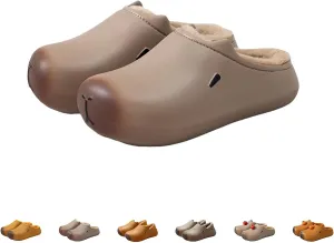 Capybara Slippers, Capybara Plush Bedroom Slipper, Warm Waterproof Cotton Capybara Slippers For Women Men, Indoor and Outdoor