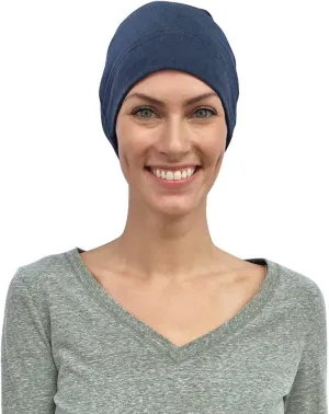 Cate & Levi Cancer Hat, Chemo Caps Made in Canada, 100% Organic Cotton, Cancer and Sleep Headwear and Hats
