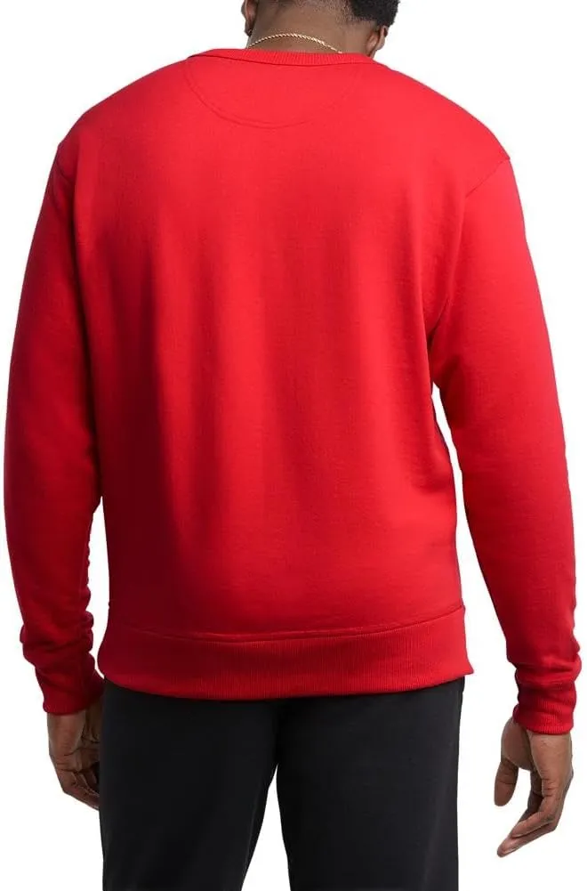 Champion Men's Sweatshirt, Powerblend, Fleece Midweight Crewneck Sweatshirt (Reg. Or Big & Tall)