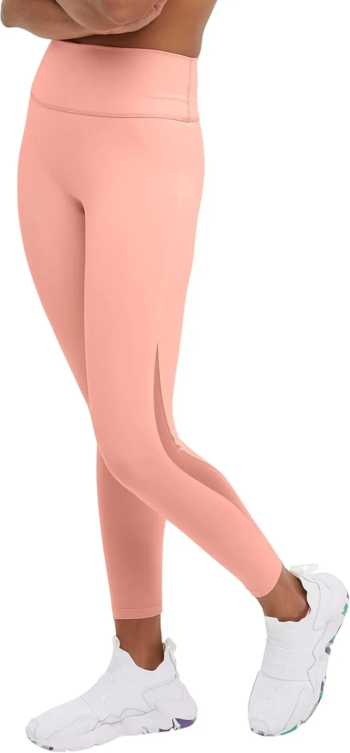 Champion Women's Soft Touch Women's Leggings, Soft Touch 7/8 Tights, Moisture-Wicking, 25"