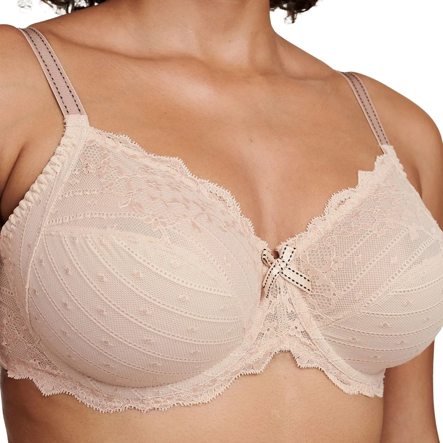 Chantelle Women's Rive Gauche Lace Full Coverage Unlined Bra