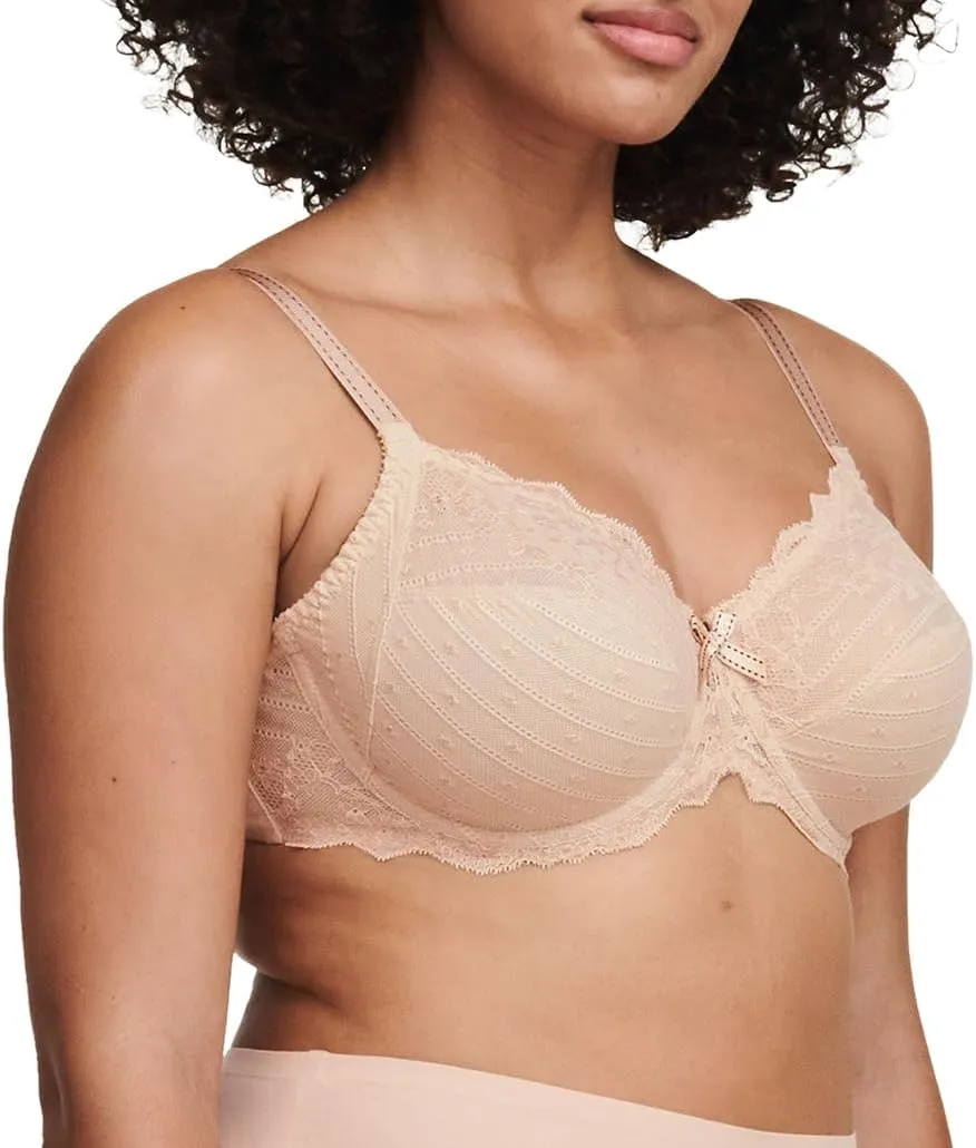 Chantelle Women's Rive Gauche Lace Full Coverage Unlined Bra